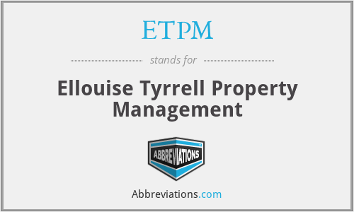 ETPM - Ellouise Tyrrell Property Management