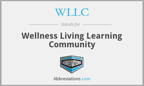 WLLC - Wellness Living Learning Community