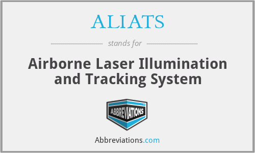 ALIATS - Airborne Laser Illumination and Tracking System