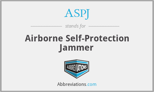 ASPJ - Airborne Self-Protection Jammer