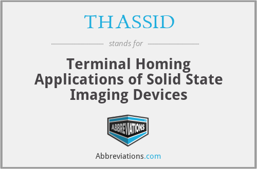 THASSID - Terminal Homing Applications of Solid State Imaging Devices
