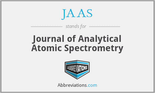 JAAS - Journal of Analytical Atomic Spectrometry