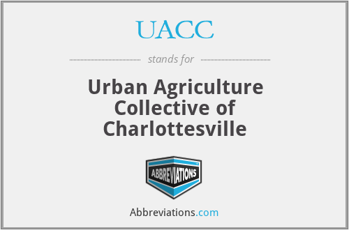 UACC - Urban Agriculture Collective of Charlottesville