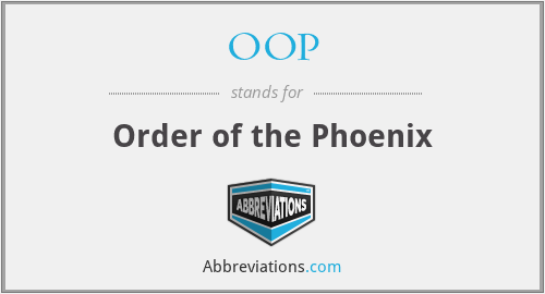 OOP - Order of the Phoenix