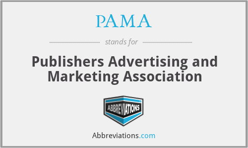 PAMA - Publishers Advertising and Marketing Association