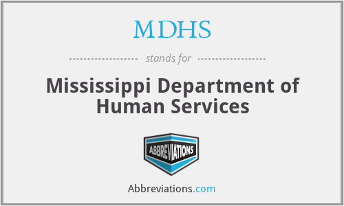 MDHS - Mississippi Department of Human Services
