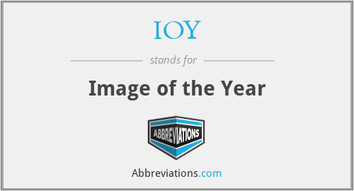 IOY - Image of the Year