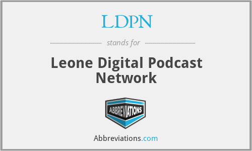 LDPN - Leone Digital Podcast Network