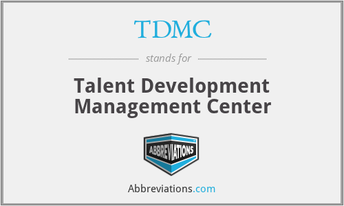 TDMC - Talent Development Management Center