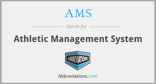 AMS - Athletic Management System