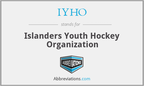 IYHO - Islanders Youth Hockey Organization