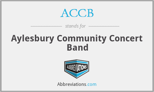 ACCB - Aylesbury Community Concert Band
