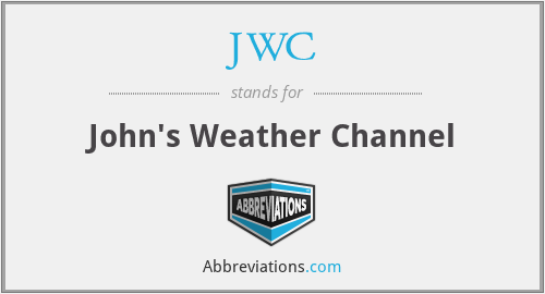 JWC - John's Weather Channel