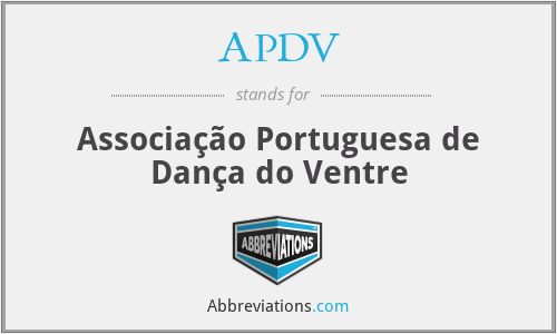 APDV - Associação Portuguesa de Dança do Ventre