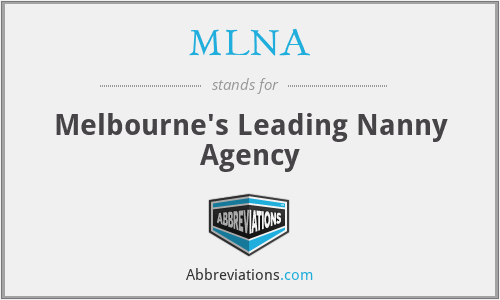 MLNA - Melbourne's Leading Nanny Agency