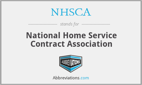 NHSCA - National Home Service Contract Association