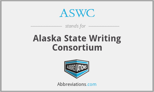 ASWC - Alaska State Writing Consortium