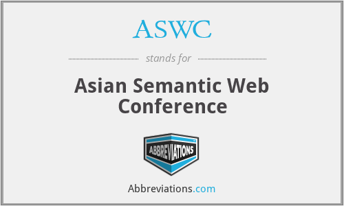 ASWC - Asian Semantic Web Conference