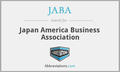 JABA - Japan America Business Association