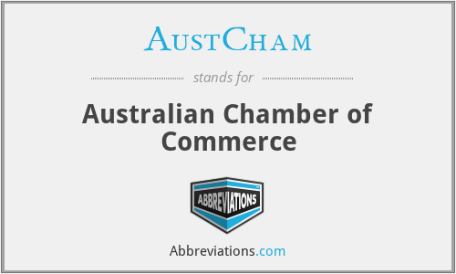AustCham - Australian Chamber of Commerce