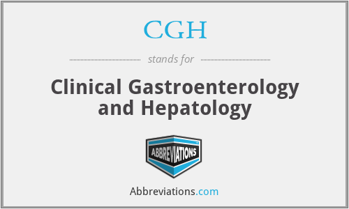 CGH - Clinical Gastroenterology and Hepatology