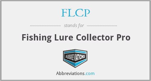 FLCP - Fishing Lure Collector Pro