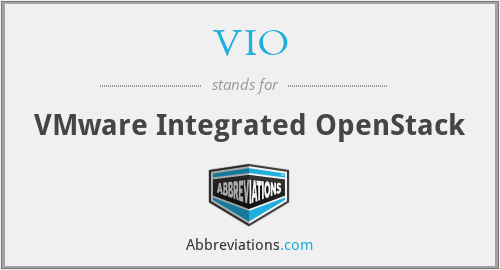 VIO - VMware Integrated OpenStack
