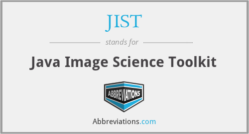 JIST - Java Image Science Toolkit