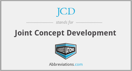 JCD - Joint Concept Development