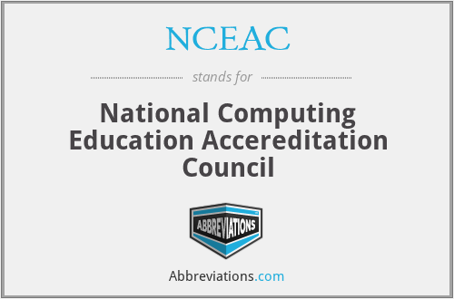 NCEAC - National Computing Education Accereditation Council