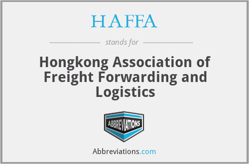 HAFFA - Hongkong Association of Freight Forwarding and Logistics