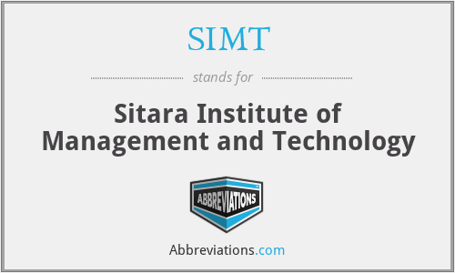 SIMT - Sitara Institute of Management and Technology