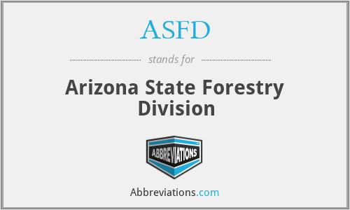 ASFD - Arizona State Forestry Division