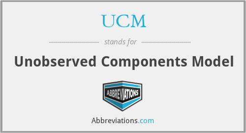 UCM - Unobserved Components Model