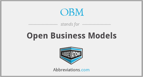 OBM - Open Business Models