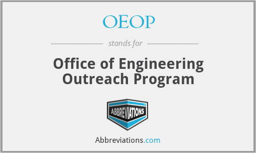 OEOP - Office of Engineering Outreach Program