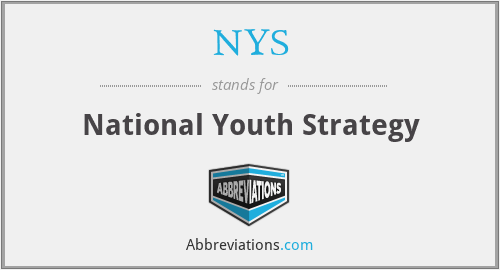 NYS - National Youth Strategy