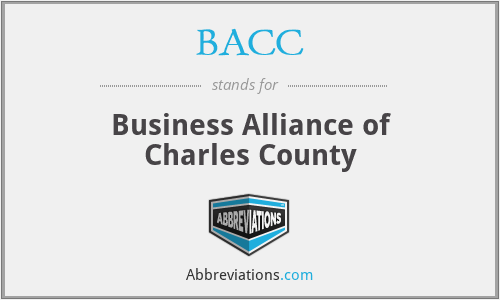 BACC - Business Alliance of Charles County