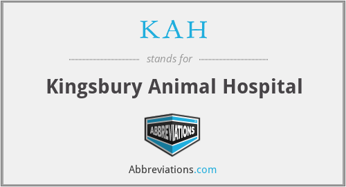 KAH - Kingsbury Animal Hospital