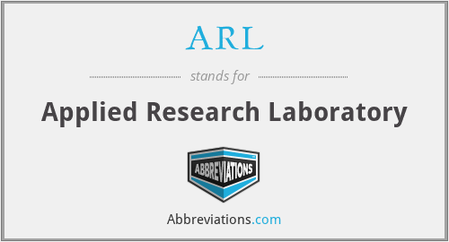 ARL - Applied Research Laboratory