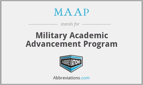 MAAP - Military Academic Advancement Program