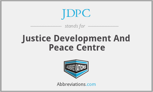 JDPC - Justice Development And Peace Centre