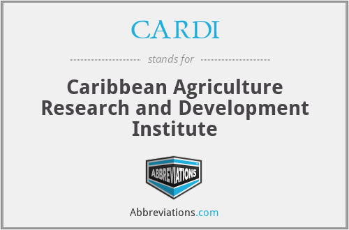 CARDI - Caribbean Agriculture Research and Development Institute