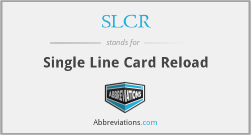 SLCR - Single Line Card Reload