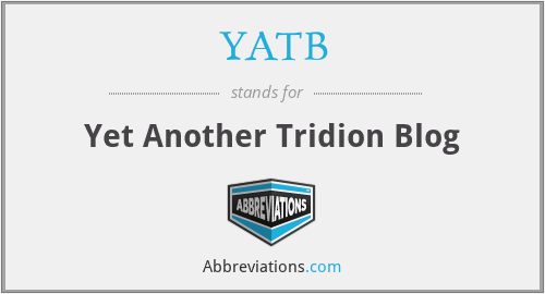 YATB - Yet Another Tridion Blog