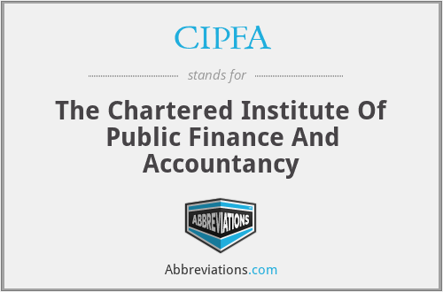CIPFA - The Chartered Institute Of Public Finance And Accountancy