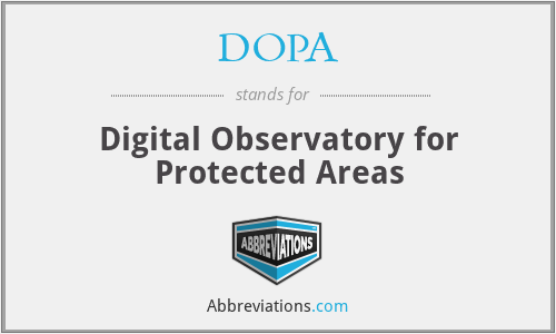 DOPA - Digital Observatory for Protected Areas