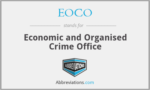 EOCO - Economic and Organised Crime Office
