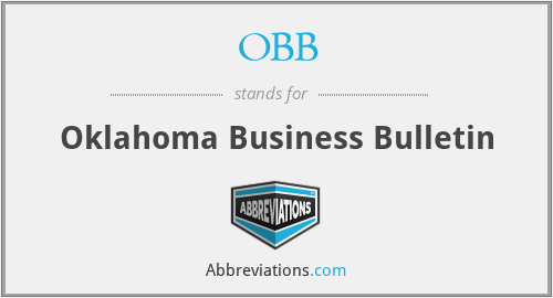 OBB - Oklahoma Business Bulletin