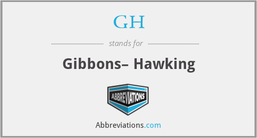 GH - Gibbons– Hawking